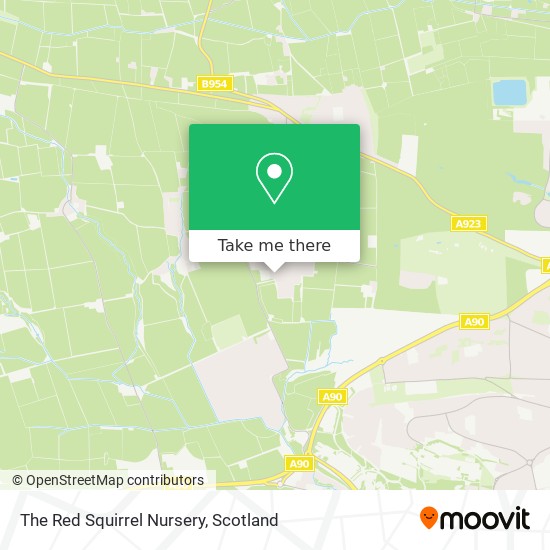 The Red Squirrel Nursery map