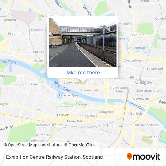 Exhibition Centre Railway Station map