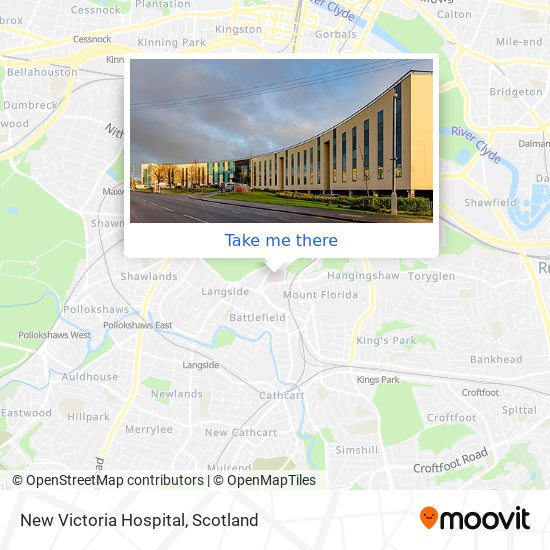 New Victoria Hospital map