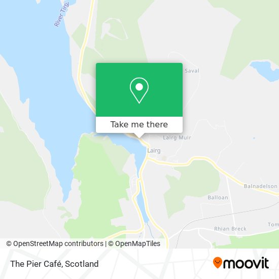 The Pier Café map