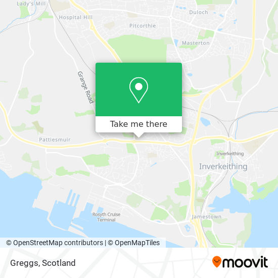 Greggs map