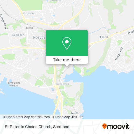 St Peter In Chains Church map