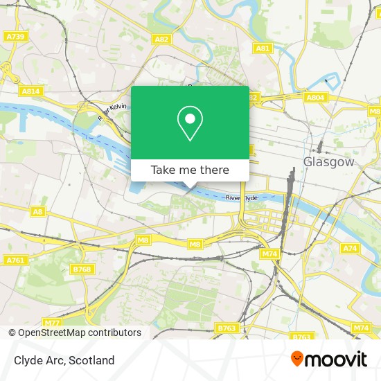 Clyde Arc map