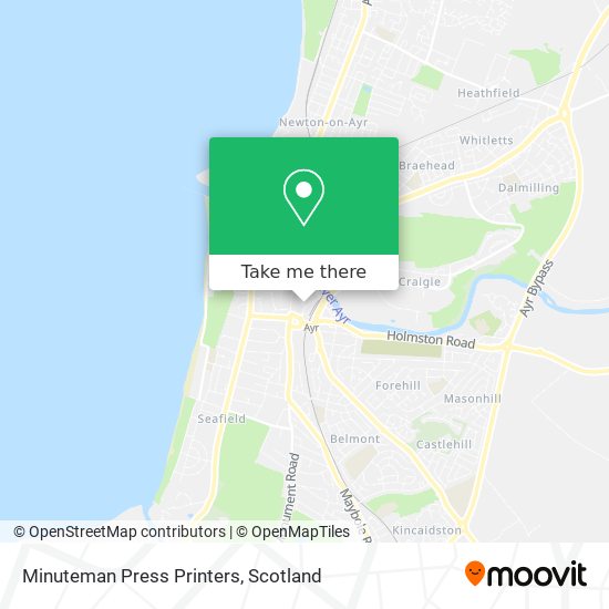 Minuteman Press Printers map
