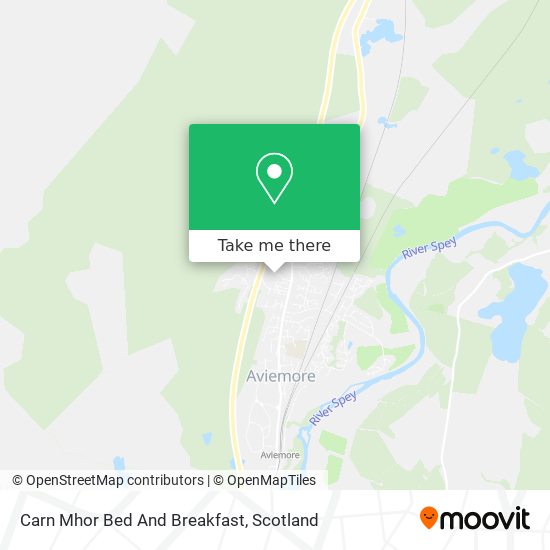 Carn Mhor Bed And Breakfast map