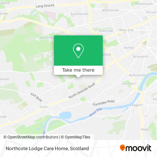 Northcote Lodge Care Home map