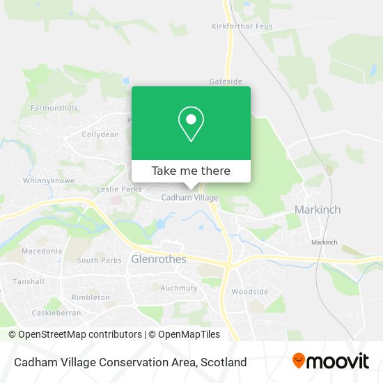 Cadham Village Conservation Area map