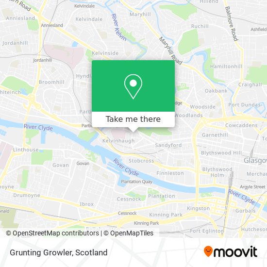 Grunting Growler map