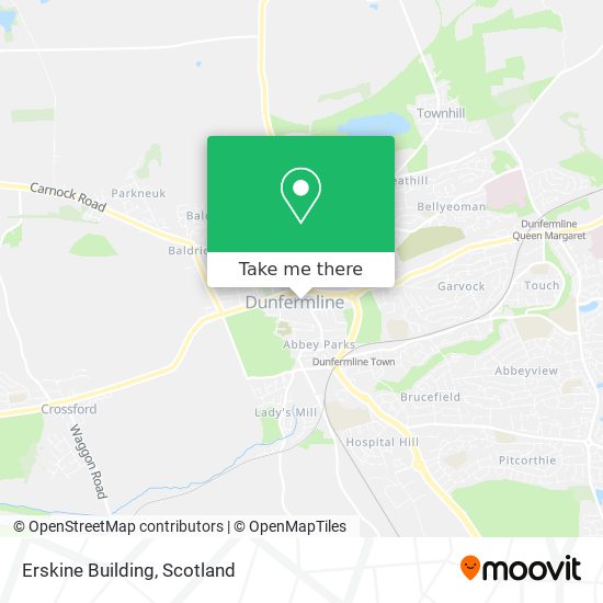 Erskine Building map