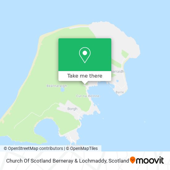 Church Of Scotland Berneray & Lochmaddy map