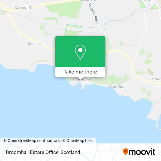 Broomhall Estate Office map
