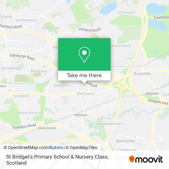St Bridget's Primary School & Nursery Class map