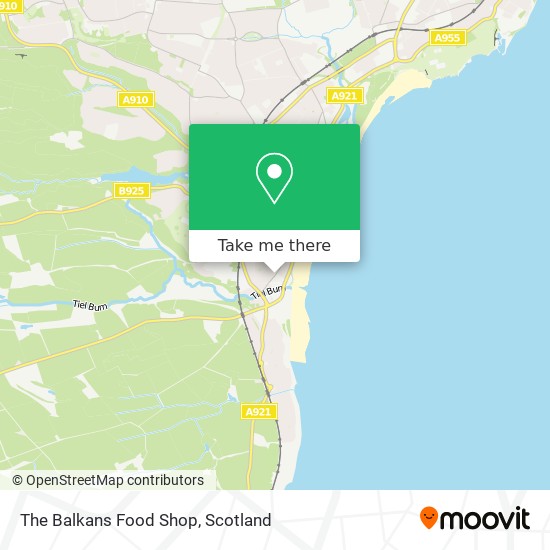 The Balkans Food Shop map