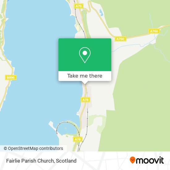 Fairlie Parish Church map