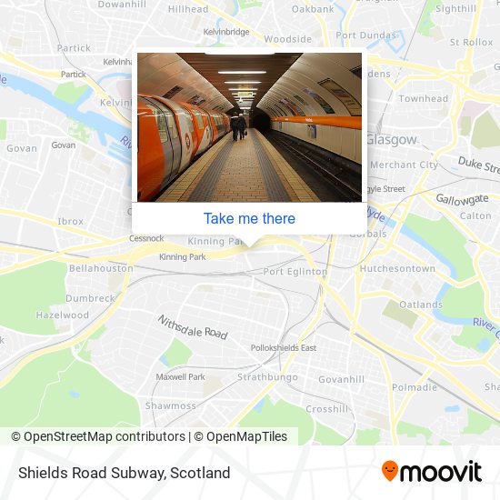 Shields Road Subway map