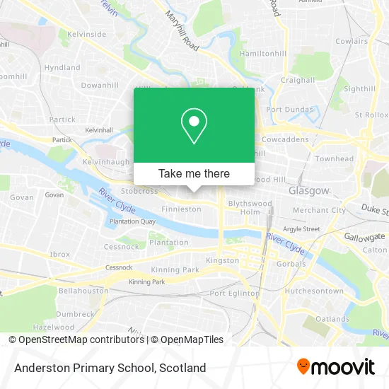 Anderston Primary School map