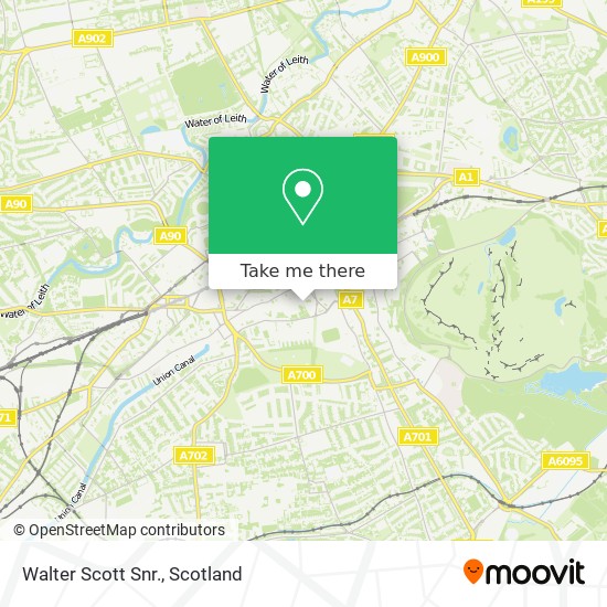 Walter Scott Snr. map