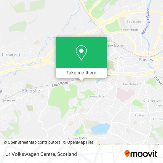 Jr Volkswagen Centre map