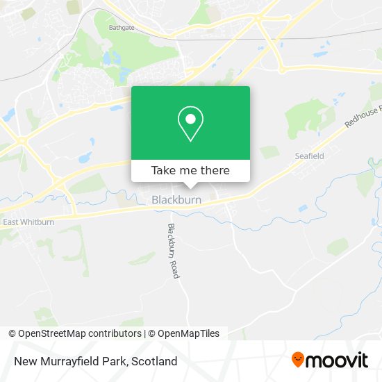 New Murrayfield Park map