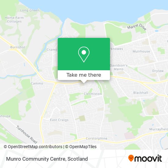 Munro Community Centre map