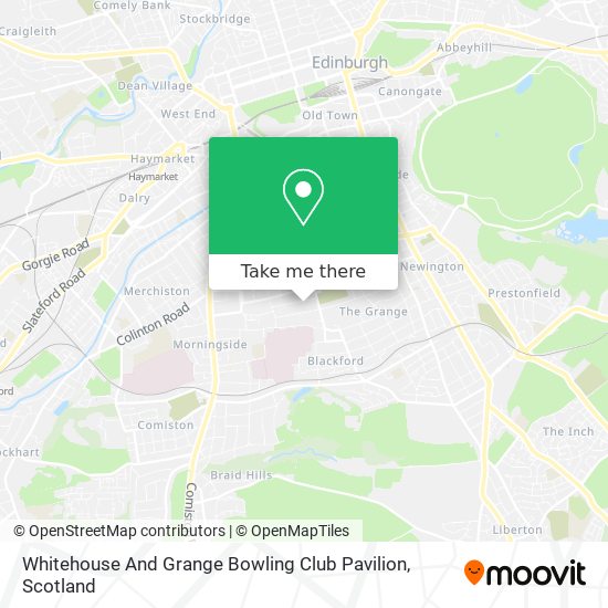 Whitehouse And Grange Bowling Club Pavilion map