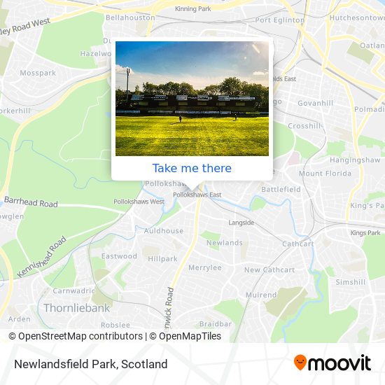 Newlandsfield Park map