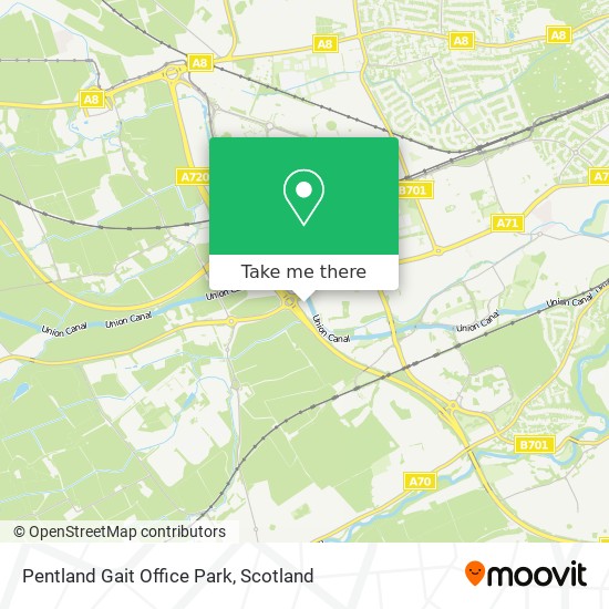 Pentland Gait Office Park map