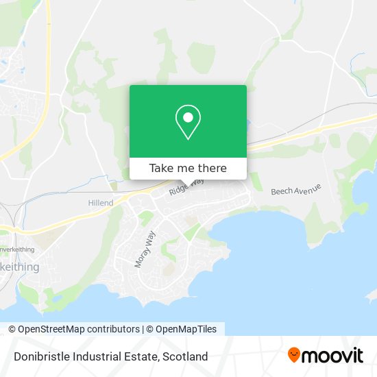 Donibristle Industrial Estate map