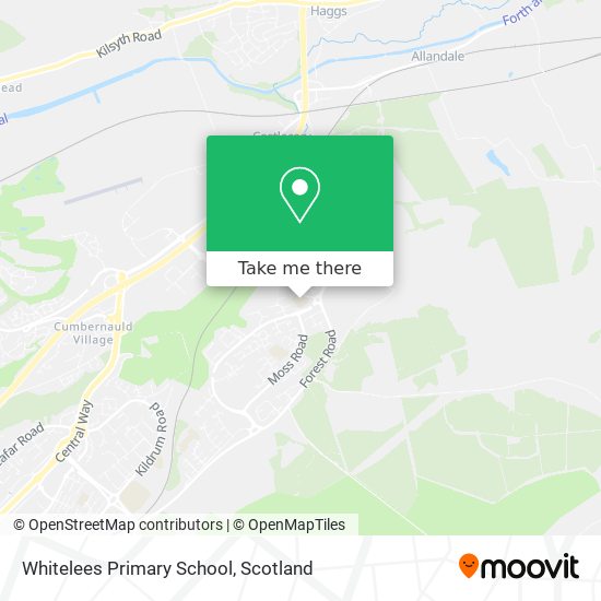Whitelees Primary School map
