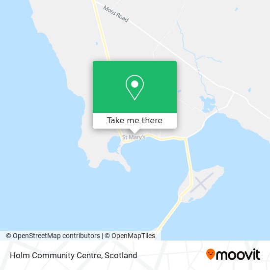 Holm Community Centre map