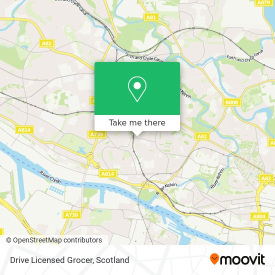Drive Licensed Grocer map