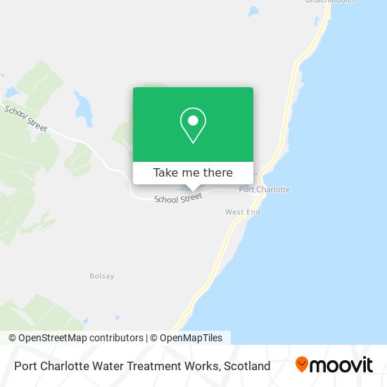 Port Charlotte Water Treatment Works map