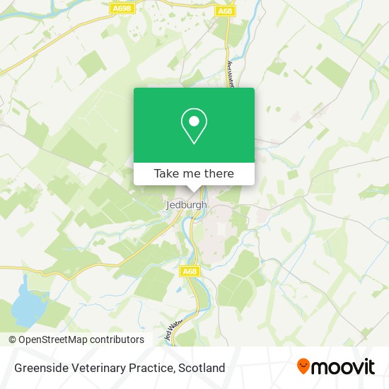Greenside Veterinary Practice map