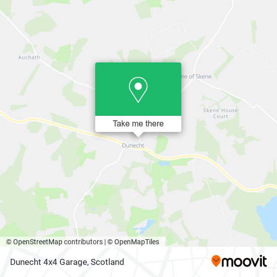 Dunecht 4x4 Garage map
