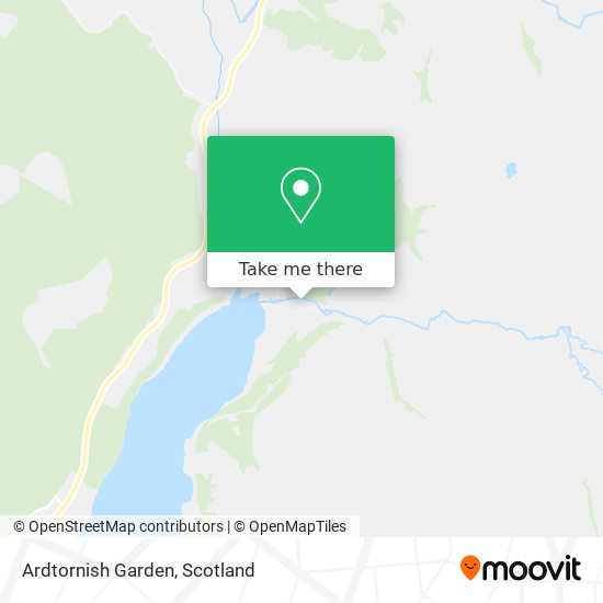 Ardtornish Garden map