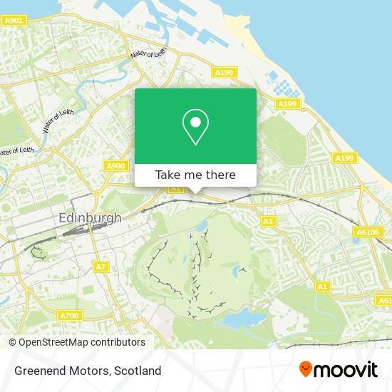 Greenend Motors map
