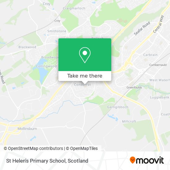 St Helen's Primary School map