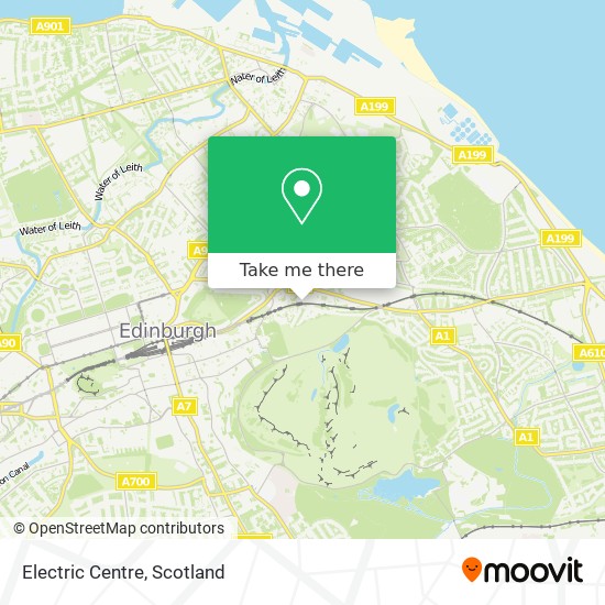 Electric Centre map