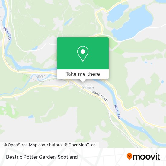 Beatrix Potter Garden map