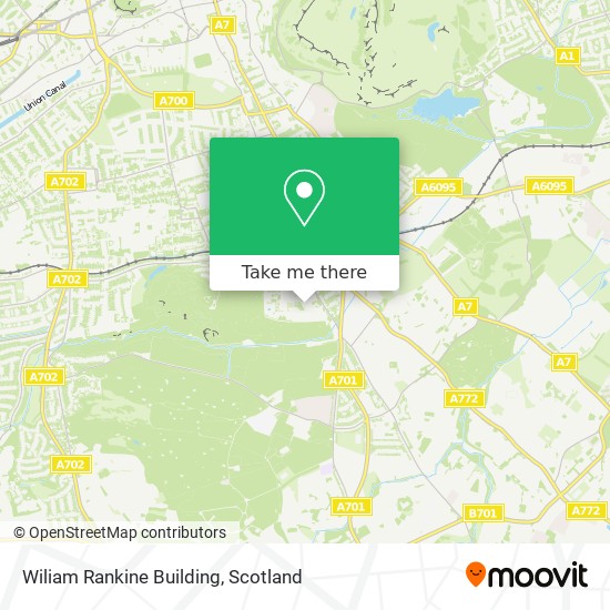 Wiliam Rankine Building map