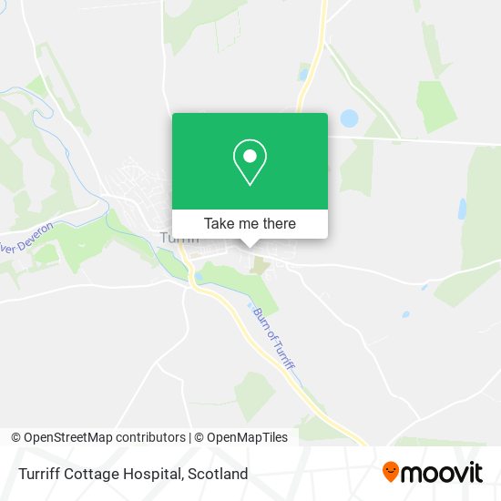 Turriff Cottage Hospital map