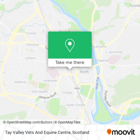 Tay Valley Vets And Equine Centre map