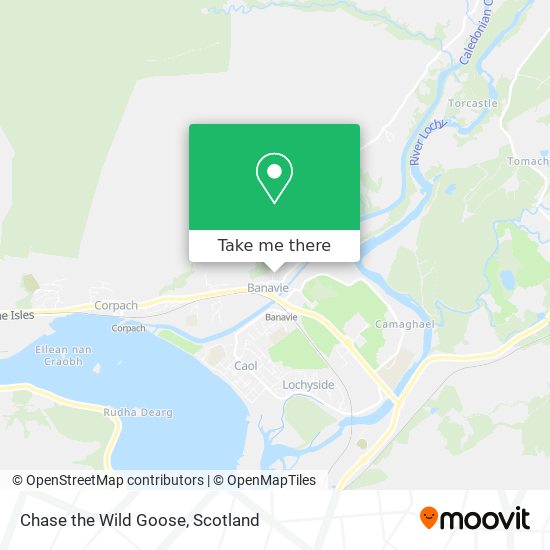 Chase the Wild Goose map