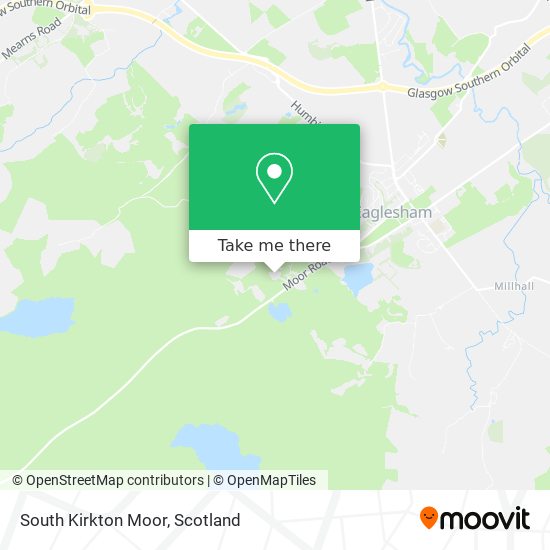 South Kirkton Moor map