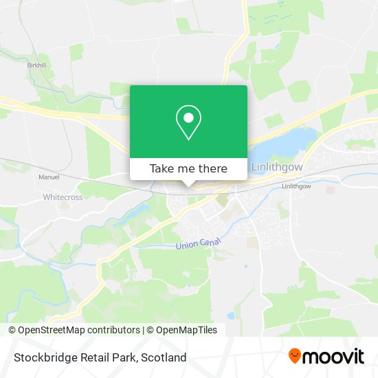 Stockbridge Retail Park map