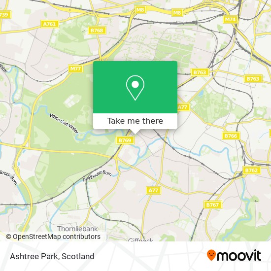 Ashtree Park map