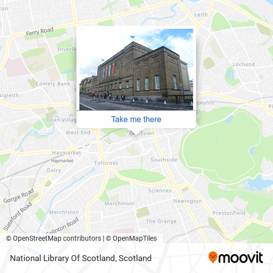 National Library Of Scotland map