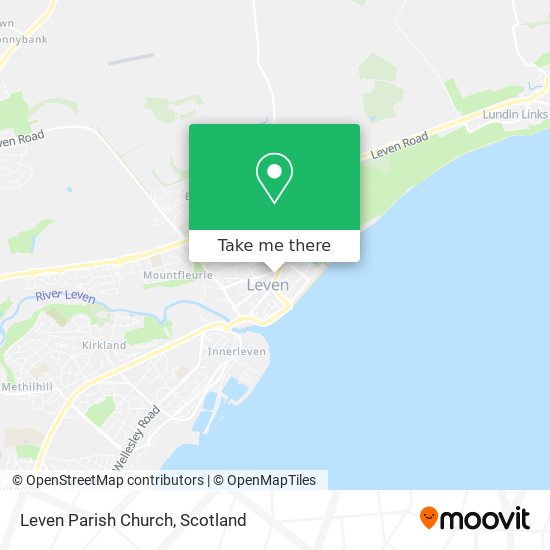 Leven Parish Church map