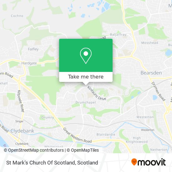 St Mark's Church Of Scotland map