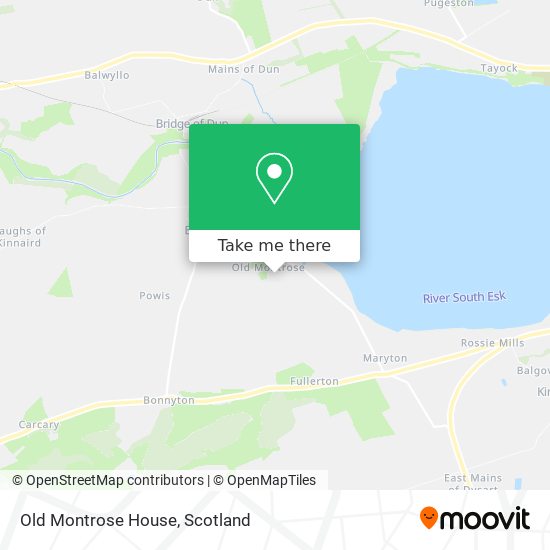 Old Montrose House map